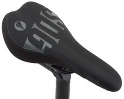 SDG Saddles & Seats|Fly Jr Kid's Saddle (Black) (Steel Rails) (122mm)