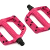 SDG Pedals & Cleats|Slater Nylon Flat Pedals (Neon Pink)