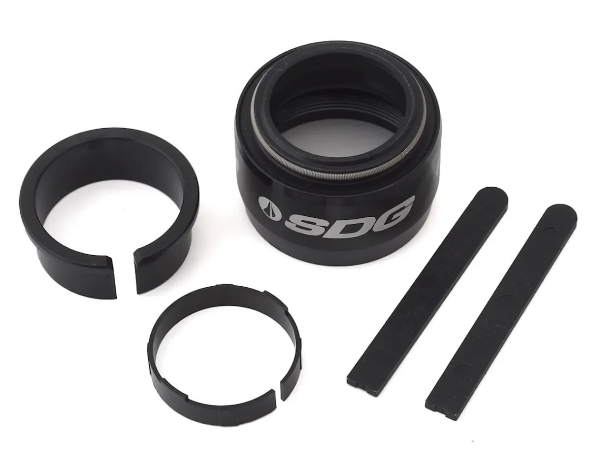 SDG Seatposts & Clamps|Tellis Seatpost Collar and Keyway Assembly (Black)