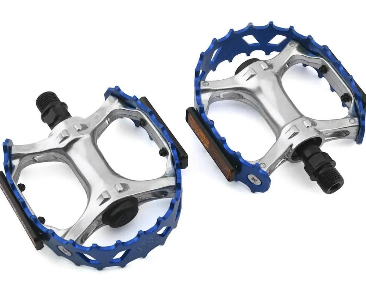 SE Bikes Pedals & Cleats|Bear Trap Pedals (Blue)
