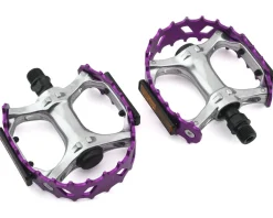 SE Bikes Pedals & Cleats|Bear Trap Pedals (Purple)