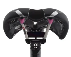 Selle Italia Saddles & Seats|Diva Gel Superflow Women's Saddle (Black) (Titanium Rails) (L3) (152mm)