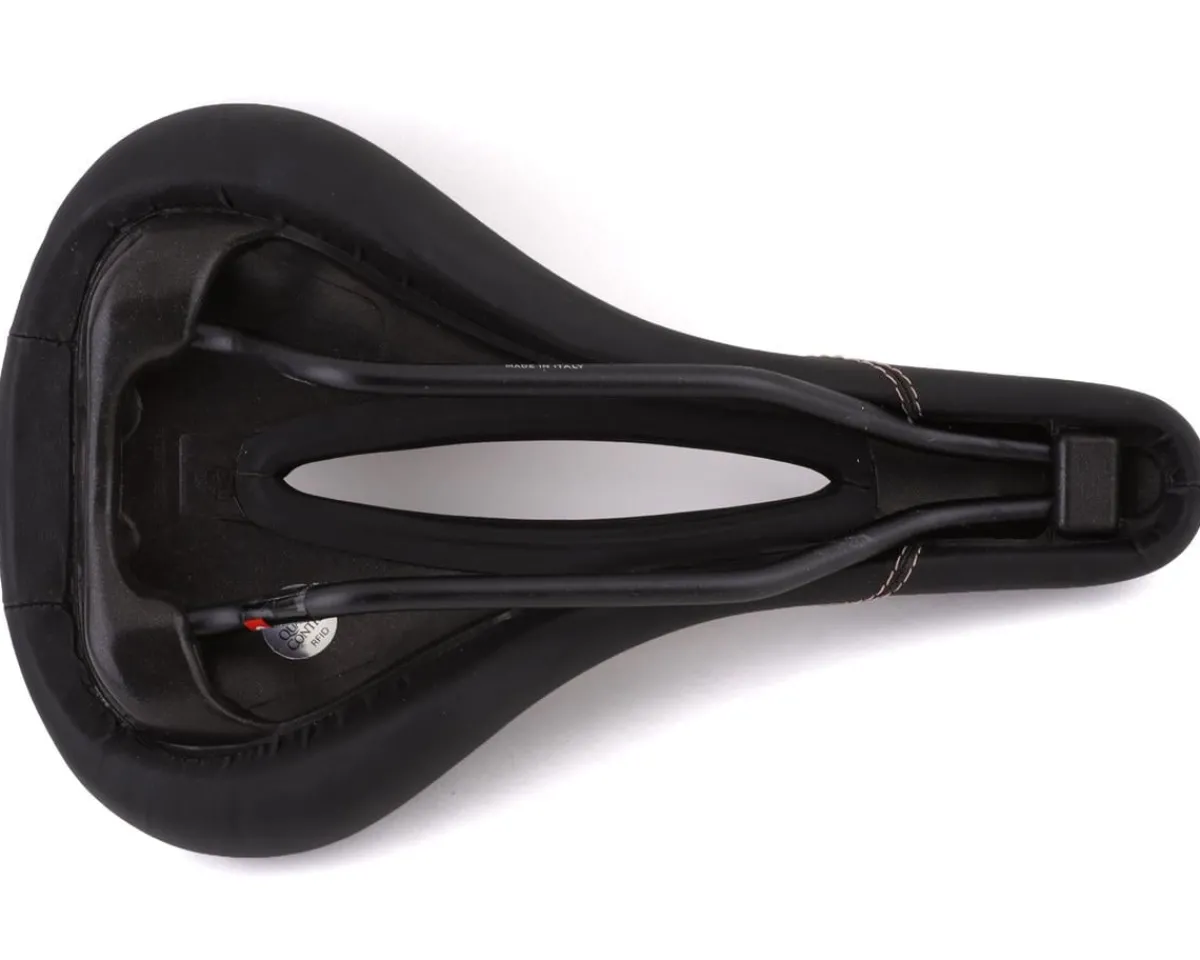 Selle Italia Saddles & Seats|Donna Gel Flow Saddle (Black) (FeC Alloy Rails) (168mm)
