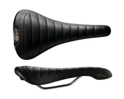 Selle Italia Saddles & Seats|FLITE BONNIE Saddle (Black) (L1) (146mm Width) (Handmade) (Leather)