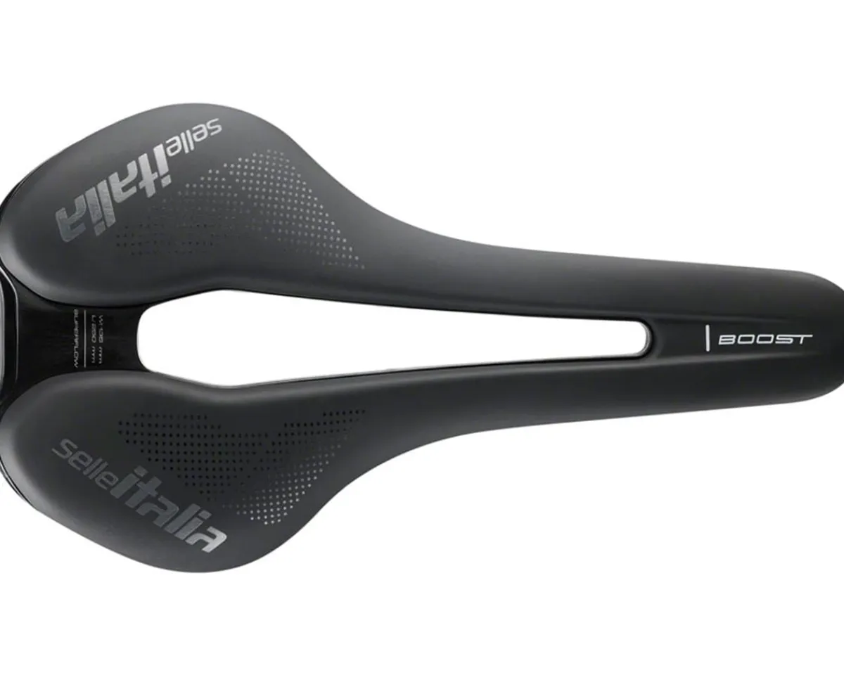 Selle Italia Saddles & Seats|FLITE Boost TM Superflow Saddle (Black) (Manganese Rails) (L3) (145mm)