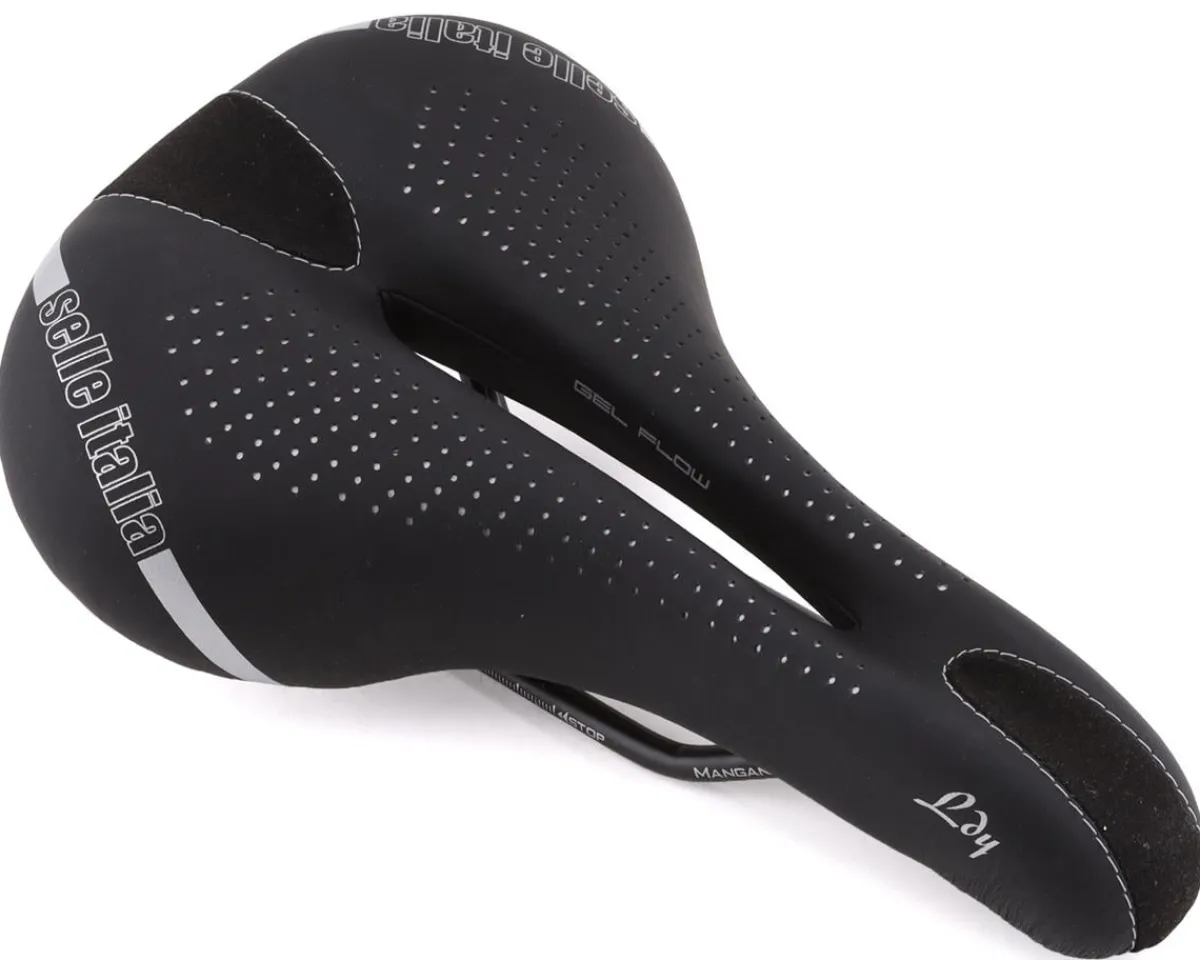 Selle Italia Saddles & Seats|Lady Gel Flow Saddle (Black) (Manganese Rails) (L2) (160mm)
