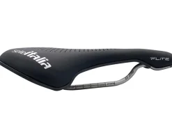 Selle Italia Saddles & Seats|MAX FLITE Boost Gel Superflow Saddle (Black) (Titanium Rails) (L3) (155mm)
