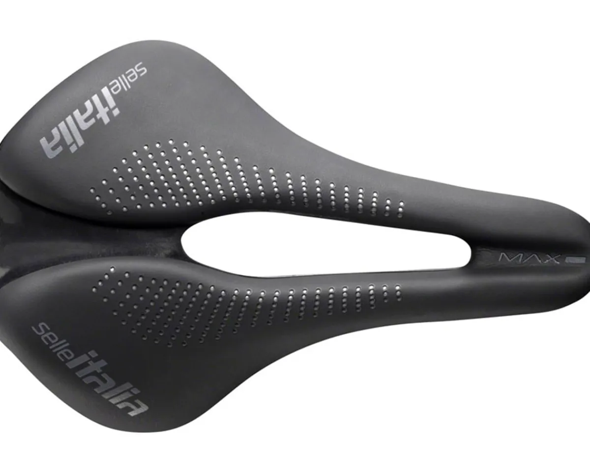 Selle Italia Saddles & Seats|MAX NOVUS Boost EVO TI 316 Gel Superflow Saddle (Black) (Ti Rails) (L3) (160mm)
