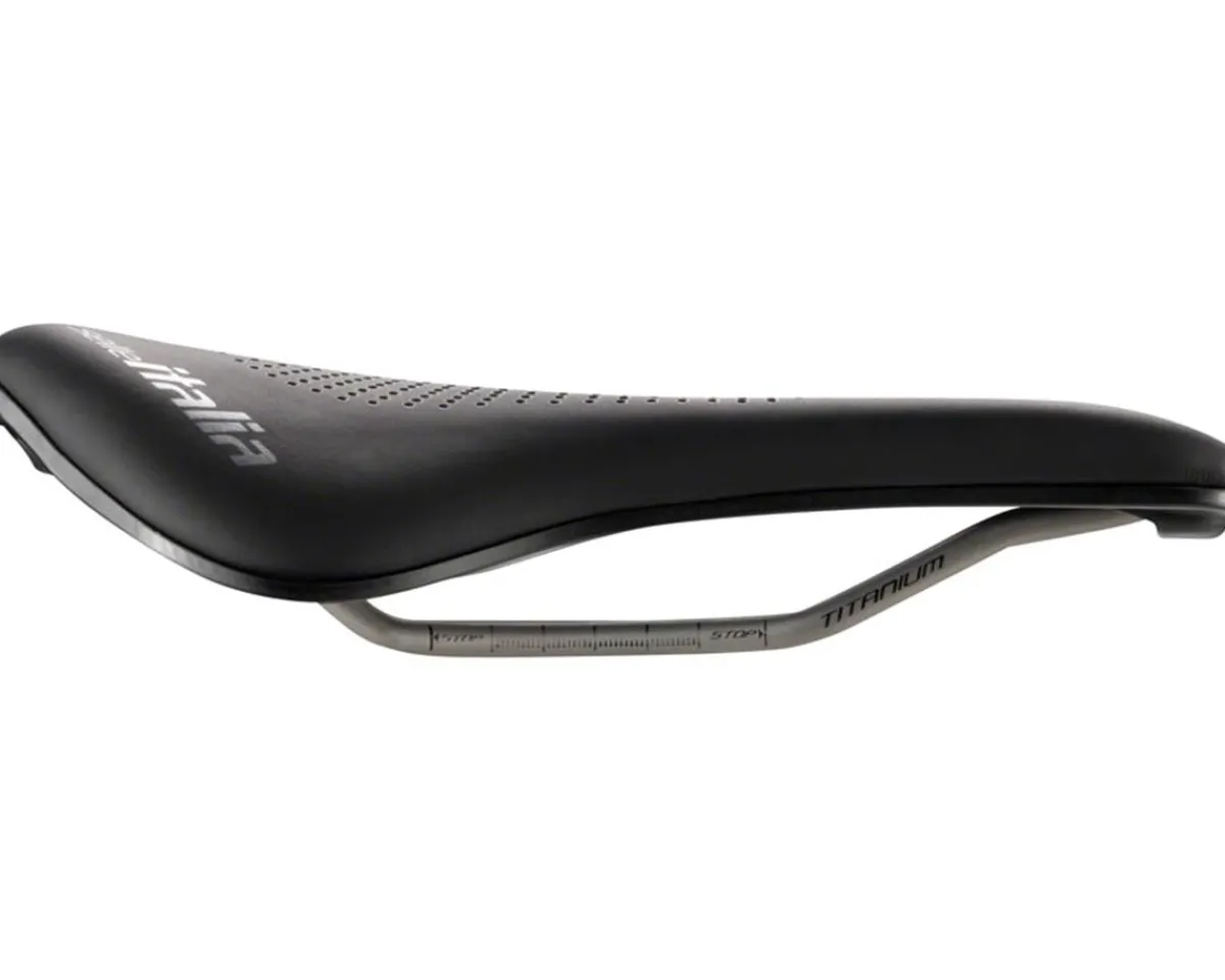 Selle Italia Saddles & Seats|MAX NOVUS Boost EVO TI 316 Gel Superflow Saddle (Black) (Ti Rails) (L3) (160mm)
