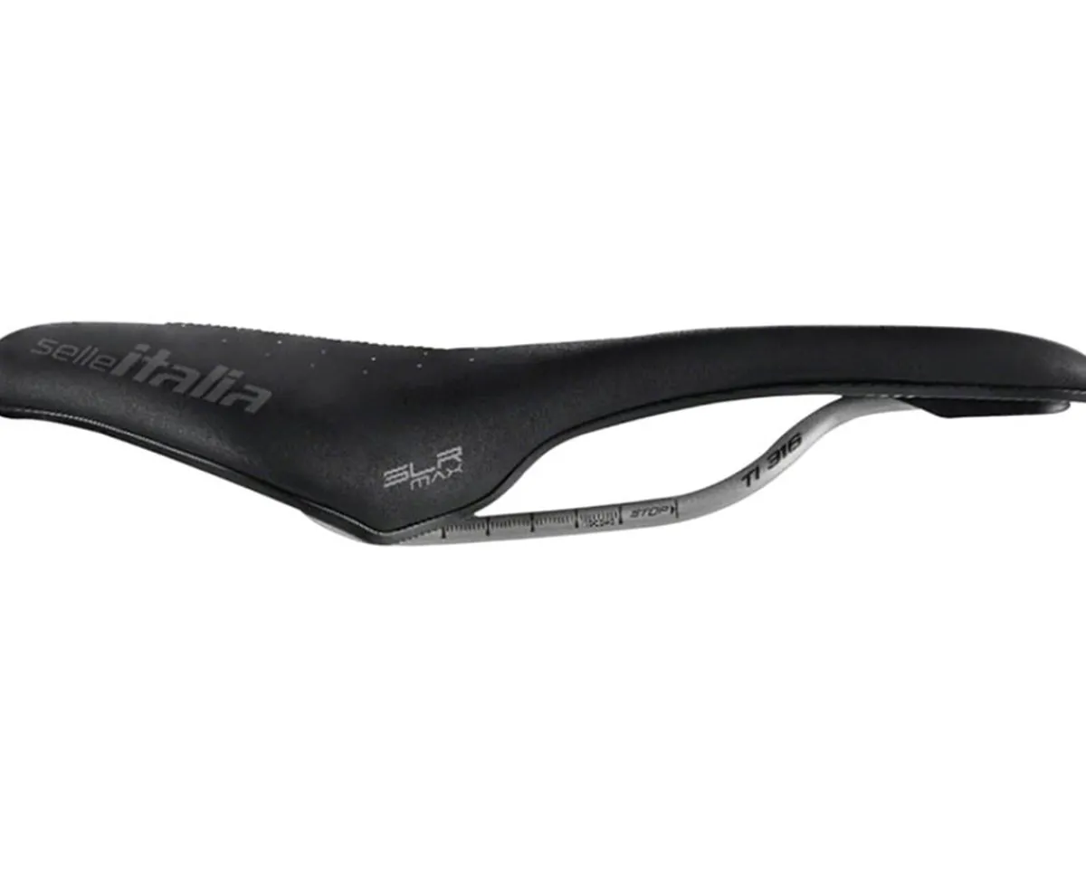 Selle Italia Saddles & Seats|MAX SLR Boost Gel TI 316 Superflow Saddle (Black)