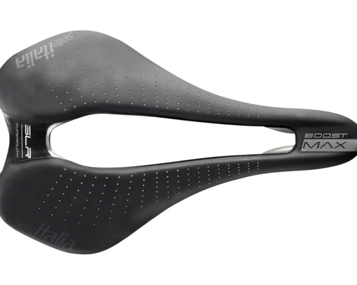 Selle Italia Saddles & Seats|MAX SLR Boost Gel TI 316 Superflow Saddle (Black)