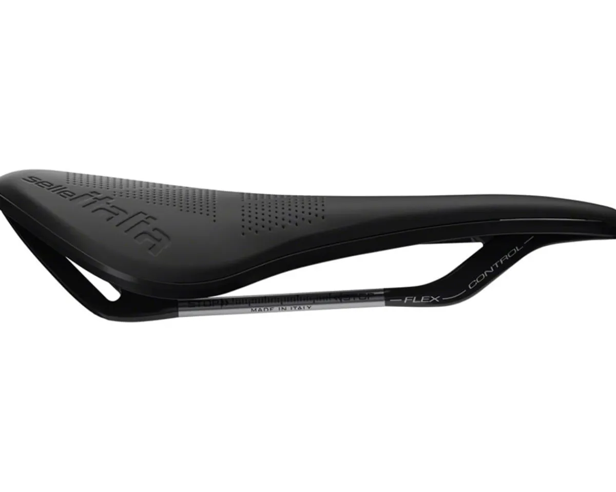 Selle Italia Saddles & Seats|Novus Boost Evo Superflow Saddle (Black) (High Carbon Steel Rails) (L3) (145mm)