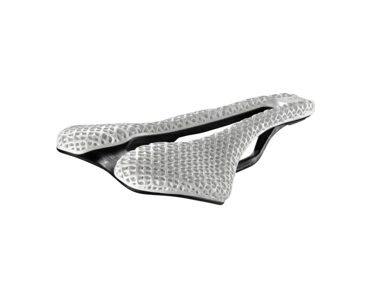 Selle Italia Saddles & Seats|SLR Boost 3D Kit Carbonio Superflow Saddle (White LTD) (Carbon Rails) (L3) (145mm)