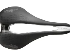 Selle Italia Saddles & Seats|SLR Boost Endurance TI 316 Superflow Saddle (Black) (S3) (130mm)