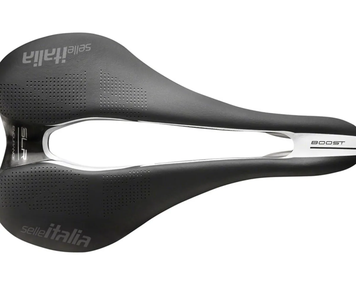 Selle Italia Saddles & Seats|SLR Boost Endurance TI 316 Superflow Saddle (Black) (S3) (130mm)