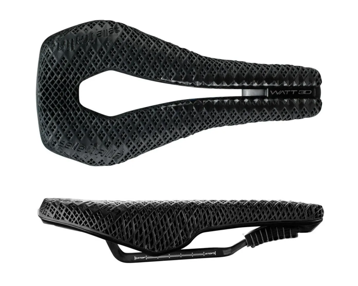 Selle Italia Saddles & Seats|WATT 3D Kit Carbon Superflow Saddle (Black) (U3)