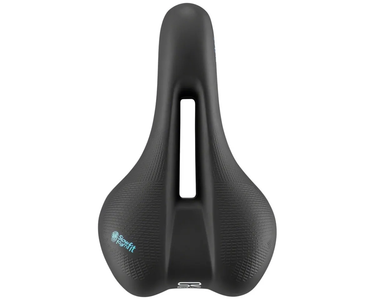 Selle Royal Saddles & Seats|Holiday Shopping|Float Saddle (Black) (Athletic Fit) (161mm) (Steel Rails)
