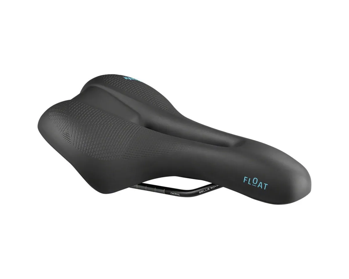 Selle Royal Saddles & Seats|Holiday Shopping|Float Saddle (Black) (Athletic Fit) (161mm) (Steel Rails)