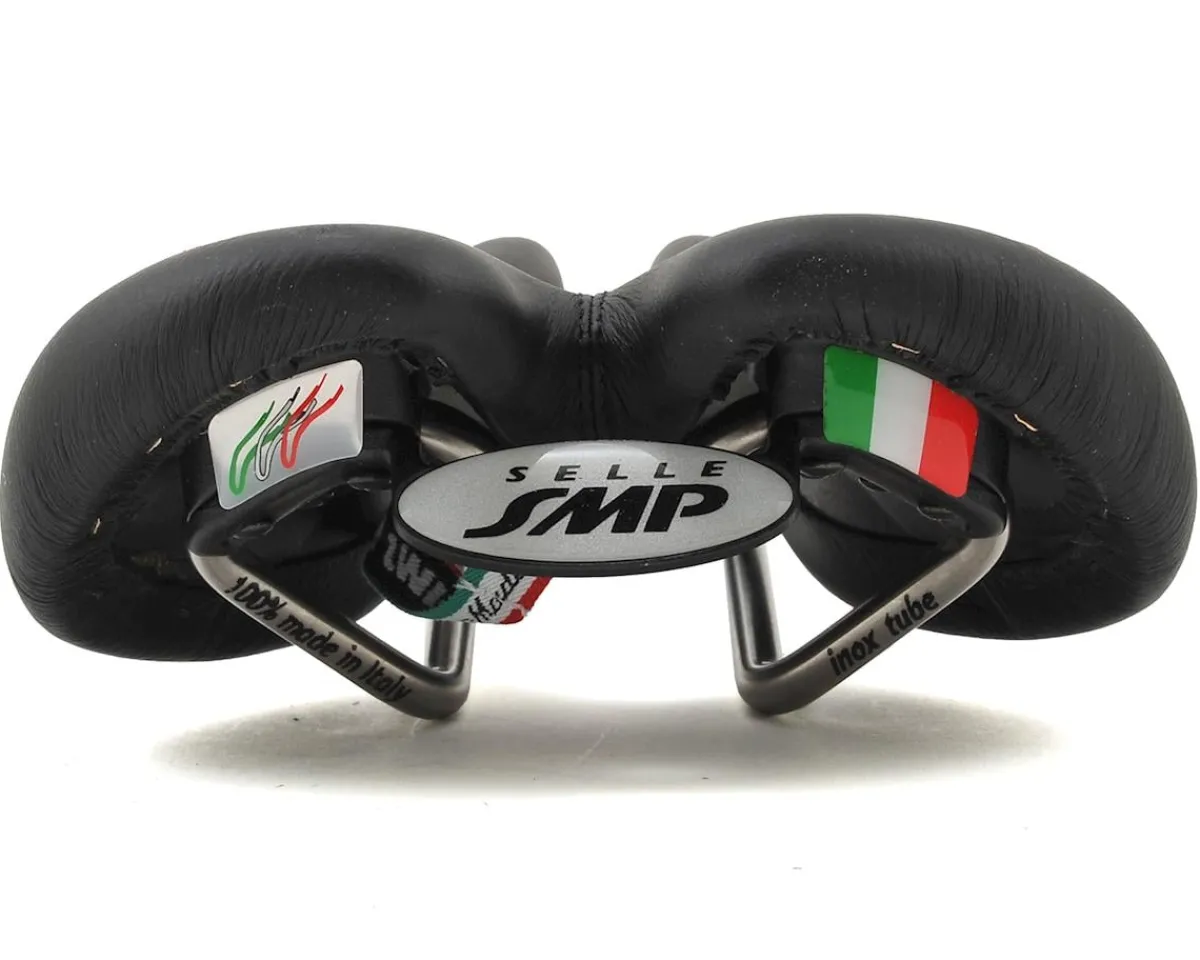 Selle SMP Saddles & Seats|Avant Lady's Saddle (Black/Pink) (AISI 304 Rails) (154mm)