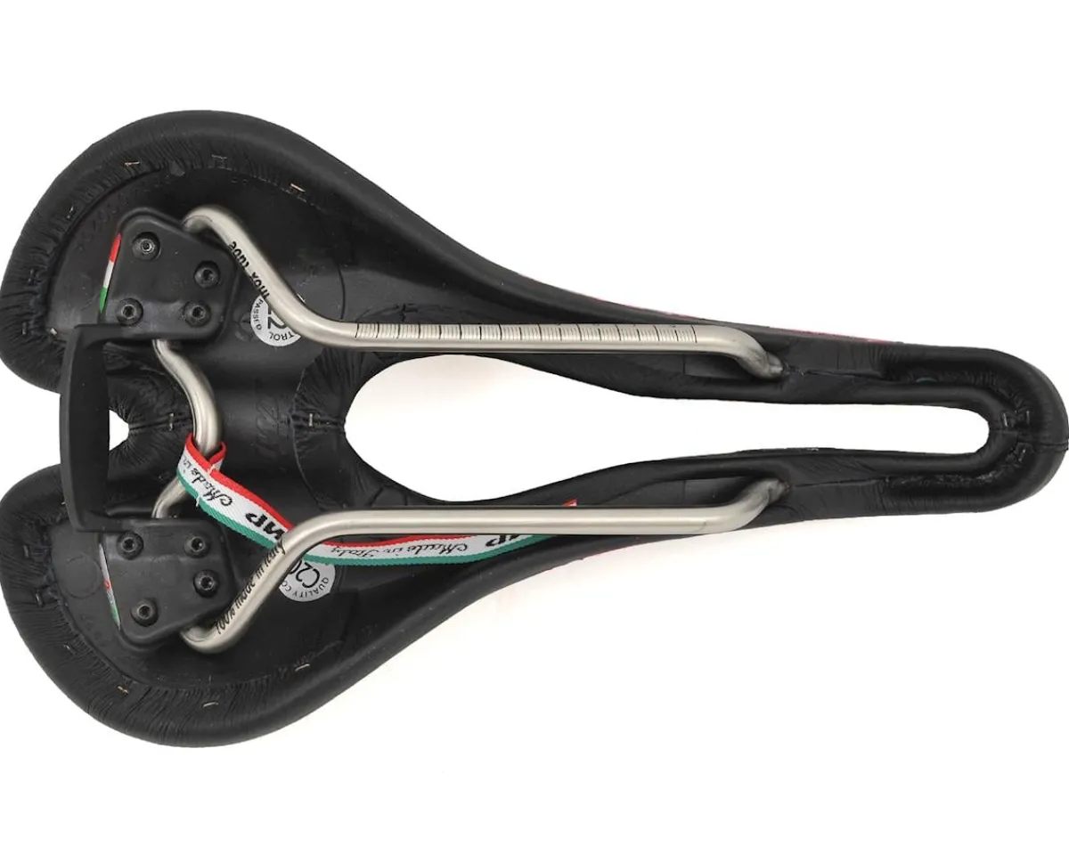 Selle SMP Saddles & Seats|Avant Lady's Saddle (Black/Pink) (AISI 304 Rails) (154mm)