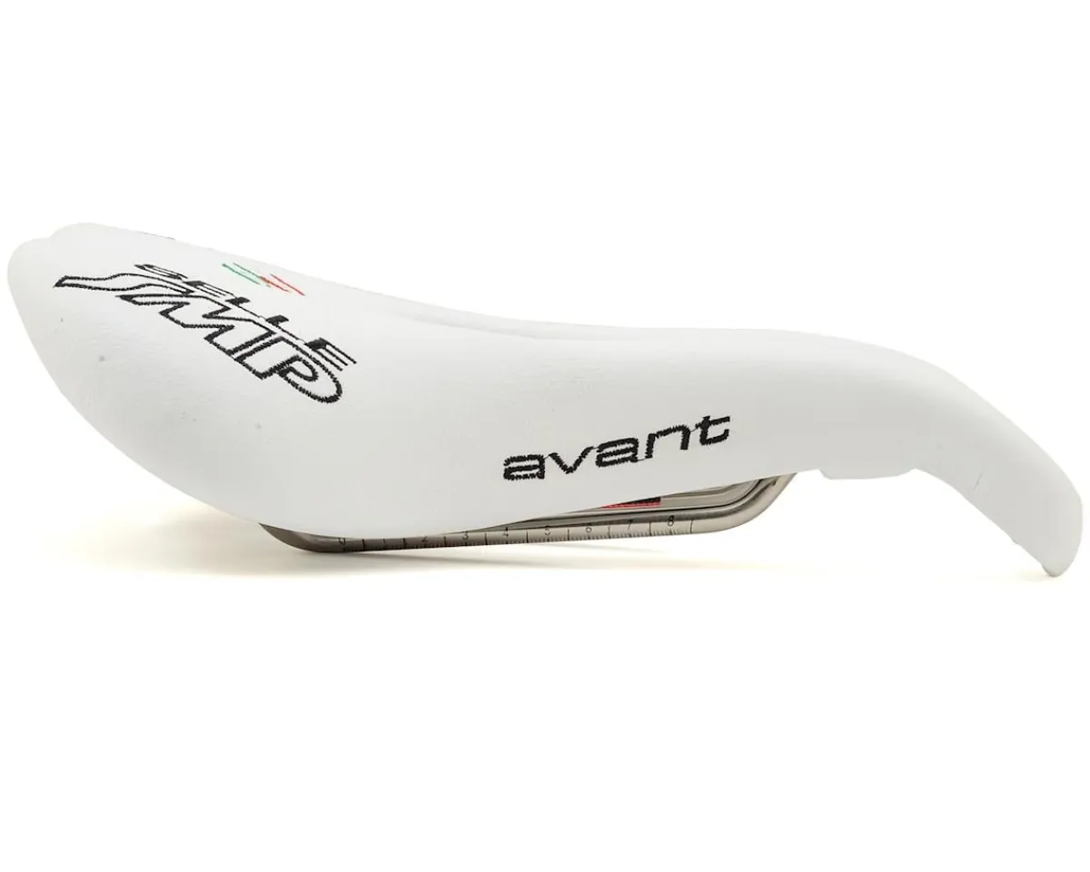 Selle SMP Saddles & Seats|Avant Saddle (White) (AISI 304 Rails) (154mm)