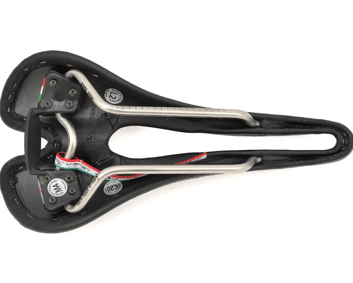 Selle SMP Saddles & Seats|Drakon Saddle (Black) (AISI 304 Rails) (139mm)