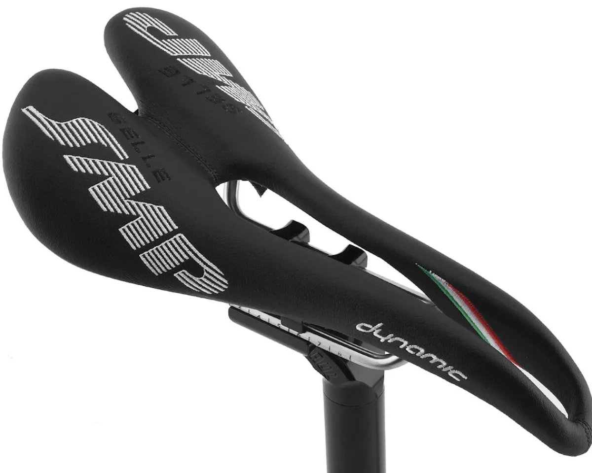 Selle SMP Saddles & Seats|Dynamic Saddle (Black) (AISI 304 Rails) (138mm)
