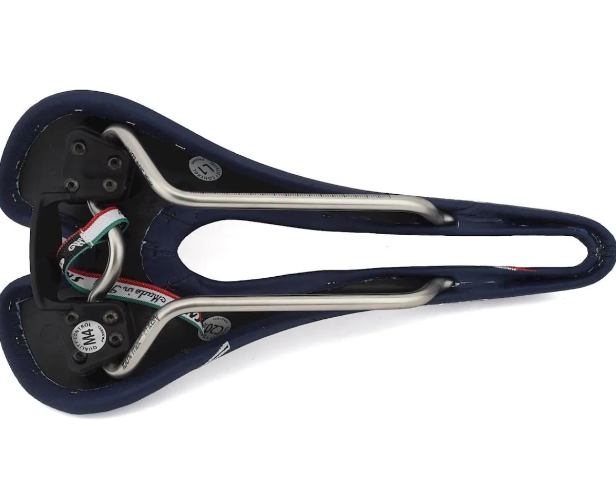 Selle SMP Saddles & Seats|Dynamic Saddle (Blue) (AISI 304 Rails) (138mm)