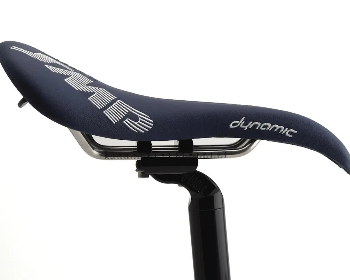 Selle SMP Saddles & Seats|Dynamic Saddle (Blue) (AISI 304 Rails) (138mm)