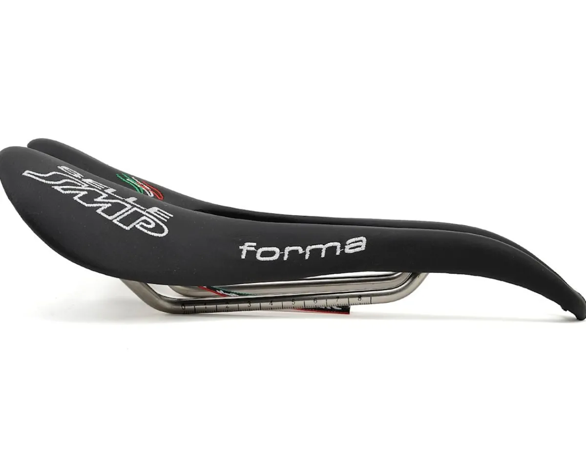 Selle SMP Saddles & Seats|Forma Saddle (Black) (AISI 304 Rails) (137mm)