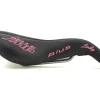 Selle SMP Saddles & Seats|Plus Lady's Saddle (Black/Pink) (AISI 304 Rails) (159mm)
