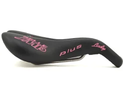 Selle SMP Saddles & Seats|Plus Lady's Saddle (Black/Pink) (AISI 304 Rails) (159mm)