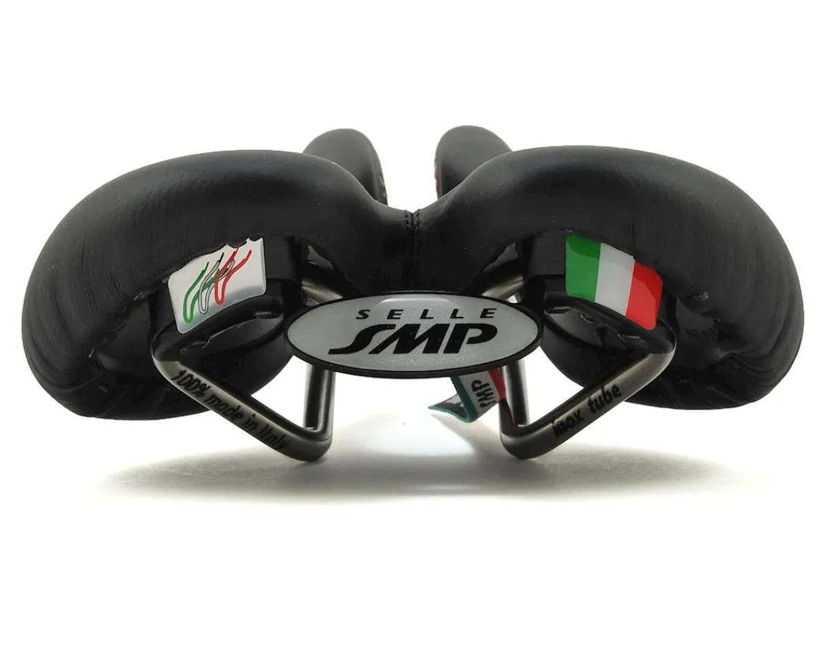Selle SMP Saddles & Seats|Plus Saddle (Black) (AISI 304 Rails) (159mm)