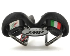 Selle SMP Saddles & Seats|Stratos Lady's Saddle (Black/Pink) (AISI 304 Rails) (131mm)