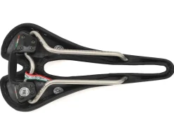 Selle SMP Saddles & Seats|Stratos Saddle (Black) (AISI 304 Rails) (131mm)