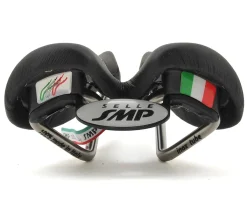 Selle SMP Saddles & Seats|Stratos Saddle (Black) (AISI 304 Rails) (131mm)