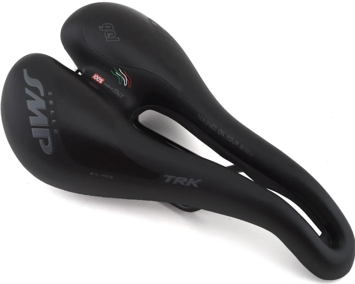Selle SMP Saddles & Seats|TRK Gel Saddle (Black) (FeC30 Rails) (M) (160mm)