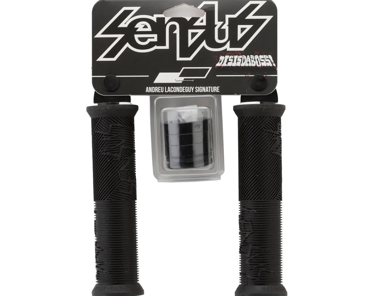 Sensus Grips & Handlebar Tape|Disisdaboss Lock-On Grips (Black) (143mm)