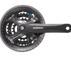 Shimano Cranksets & Parts|Holiday Shopping|Acera FC-M361 Crankset (Black) (3 x 7/8 Speed) (Square Taper) (170mm) (42/32/22T) (104/64 BCD)