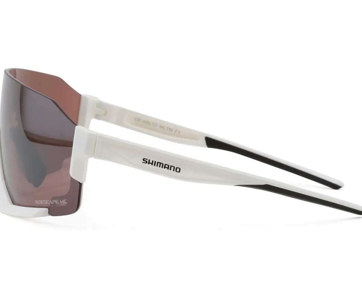 Shimano Sunglasses & Goggles|Aerolite Sunglasses (White) (Ridescape HC) (Road & Trail)