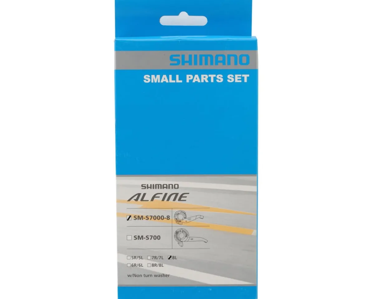 Shimano Wheels & Parts|Alfine SG-S7000-8 Rear Hub Small Parts Set (8L) (w/ Non-Turn Washer)
