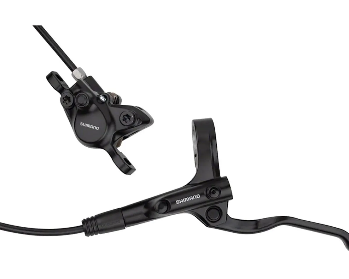 Shimano Brakes|Holiday Shopping|Alivio MT200 2-Piston Hydraulic Disc Brake Set (Black) (Left) (Post Mount) (Resin Pad)