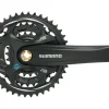 Shimano Cranksets & Parts|Holiday Shopping|Altus FC-M311 Crankset (Black) (3 x 7/8 Speed) (Square Taper) (170mm) (42/32/22T) (Riveted)