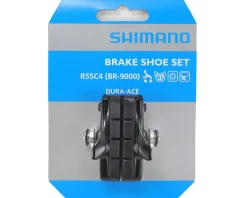 Shimano Brakes|Holiday Shopping|BR-9000 Dura-Ace R55C4 Cartridge-Type Brake Shoes (Black) (1 Pair) (For /SRAM)