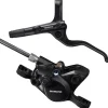 Shimano Brakes|Holiday Shopping|BR-MT200/BL-MT201 2-Piston Hydraulic Disc Brake Set (Black) (Left) (Post Mount) (Caliper Included) (Resin Pad)