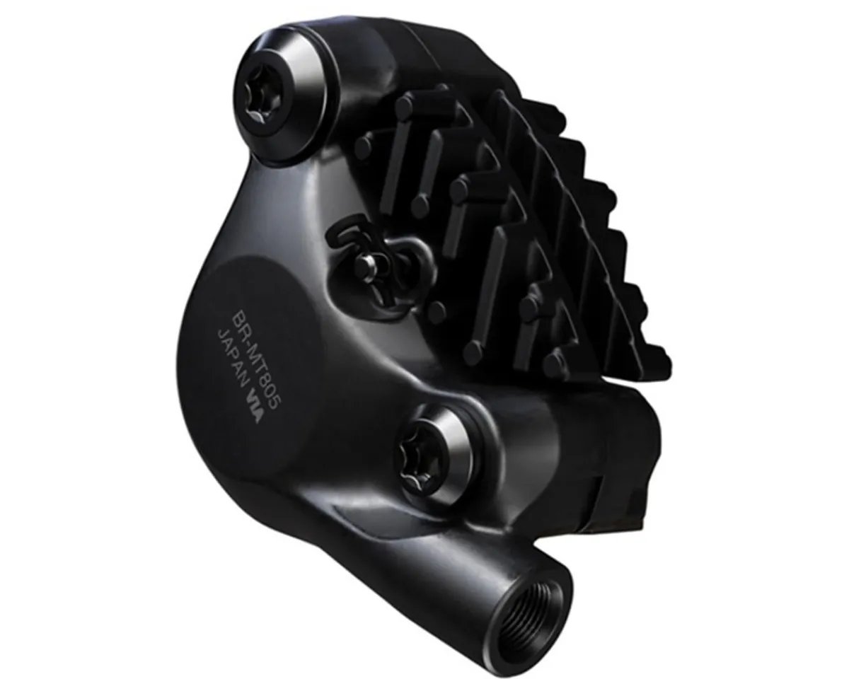 Shimano Brakes|BR-MT805 Brake Caliper (Black) (2-Piston) (Hydraulic) (Left or Right) (Flat Mount)