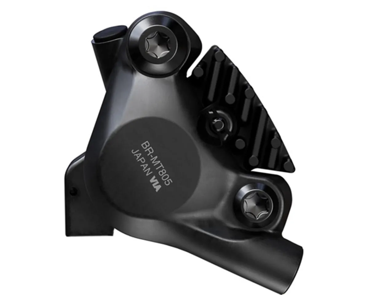 Shimano Brakes|BR-MT805 Brake Caliper (Black) (2-Piston) (Hydraulic) (Left or Right) (Flat Mount)