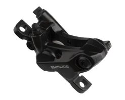 Shimano Brakes|BR-MT520 Disc Brake Caliper (Black) (4-Piston) (Hydraulic) (Front or Rear) (Post Mount)