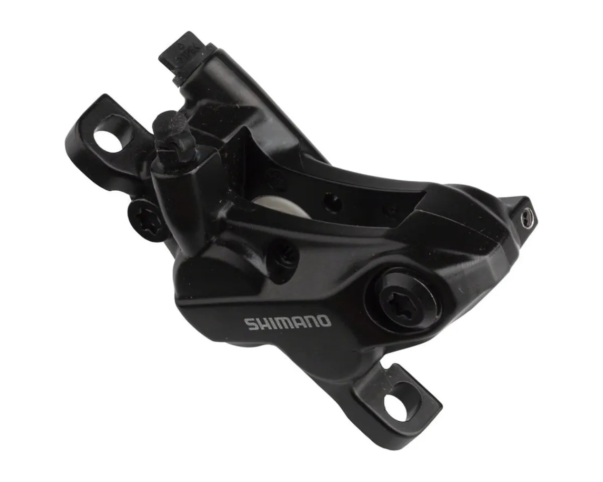 Shimano Brakes|BR-MT520 Disc Brake Caliper (Black) (4-Piston) (Hydraulic) (Front or Rear) (Post Mount)