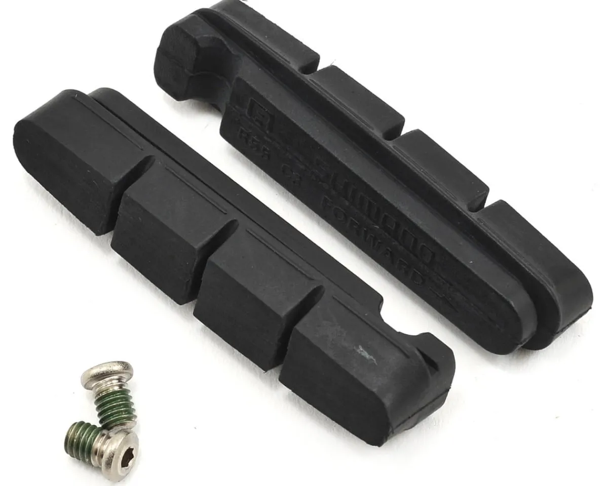 Shimano Brakes|Holiday Shopping|BR-7900 R55C3 Cartridge Road Brake Pad Inserts (Black) (1 Pair) (For /SRAM) (Alloy Rims)